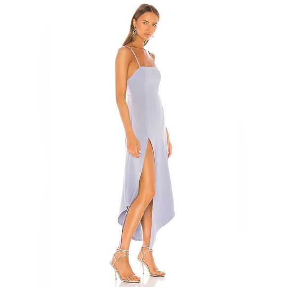 LOVERS + FRIENDS x REVOLVE periwinkle WICHITA sleeveless high slit maxi dress - Picture 2 of 8